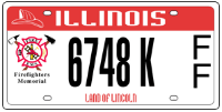 Specialty License Plate Example